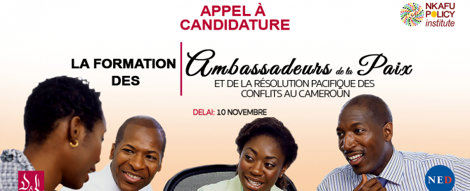 Formation des ambassadeurs de la paix