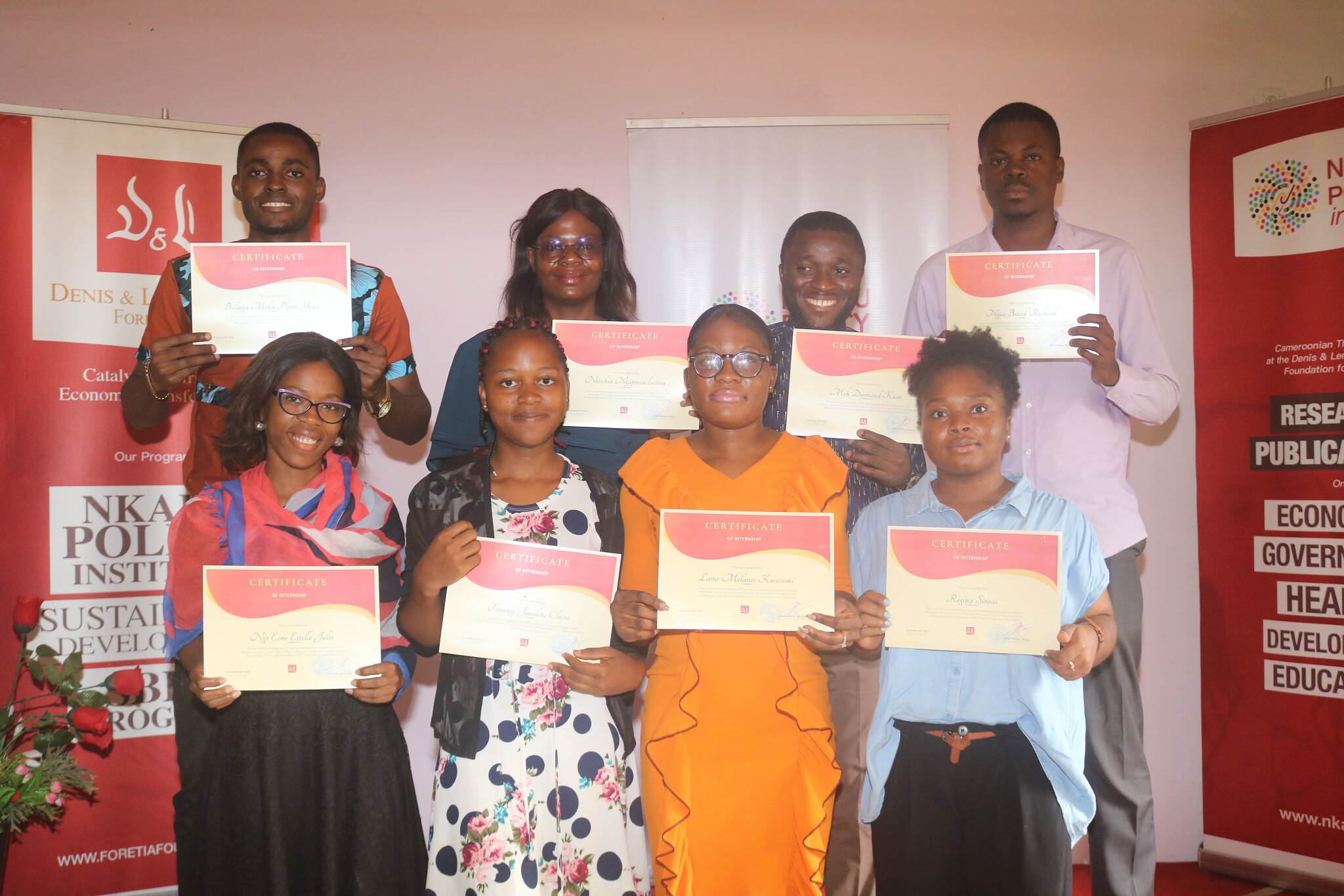 A new wave of interns complete their journey with the Denis & Lenora Foretia Foundation (6)