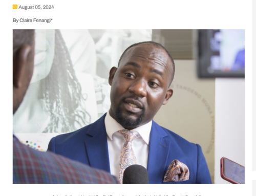 Anthony Antem on the  2024 Central Africa Think Tank Forum