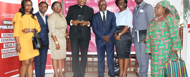 Nelson Mandela awards Cardinal Tumi
