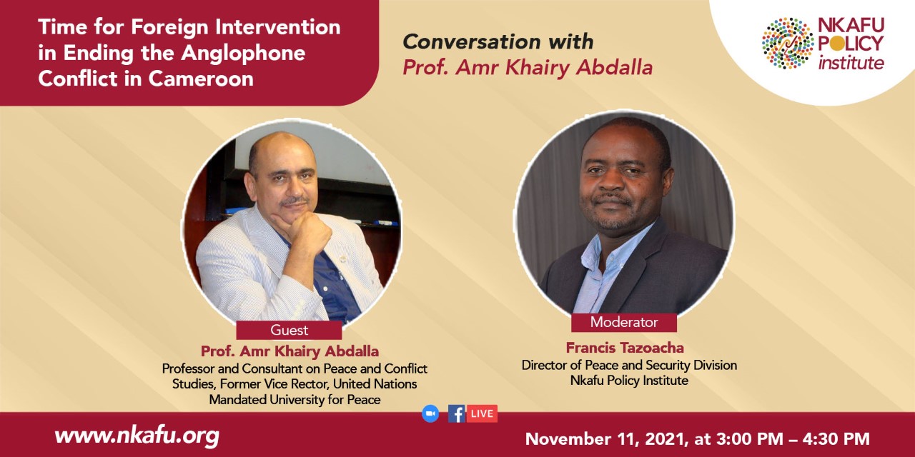 conversation with Prof Amr Khairy Abdalla