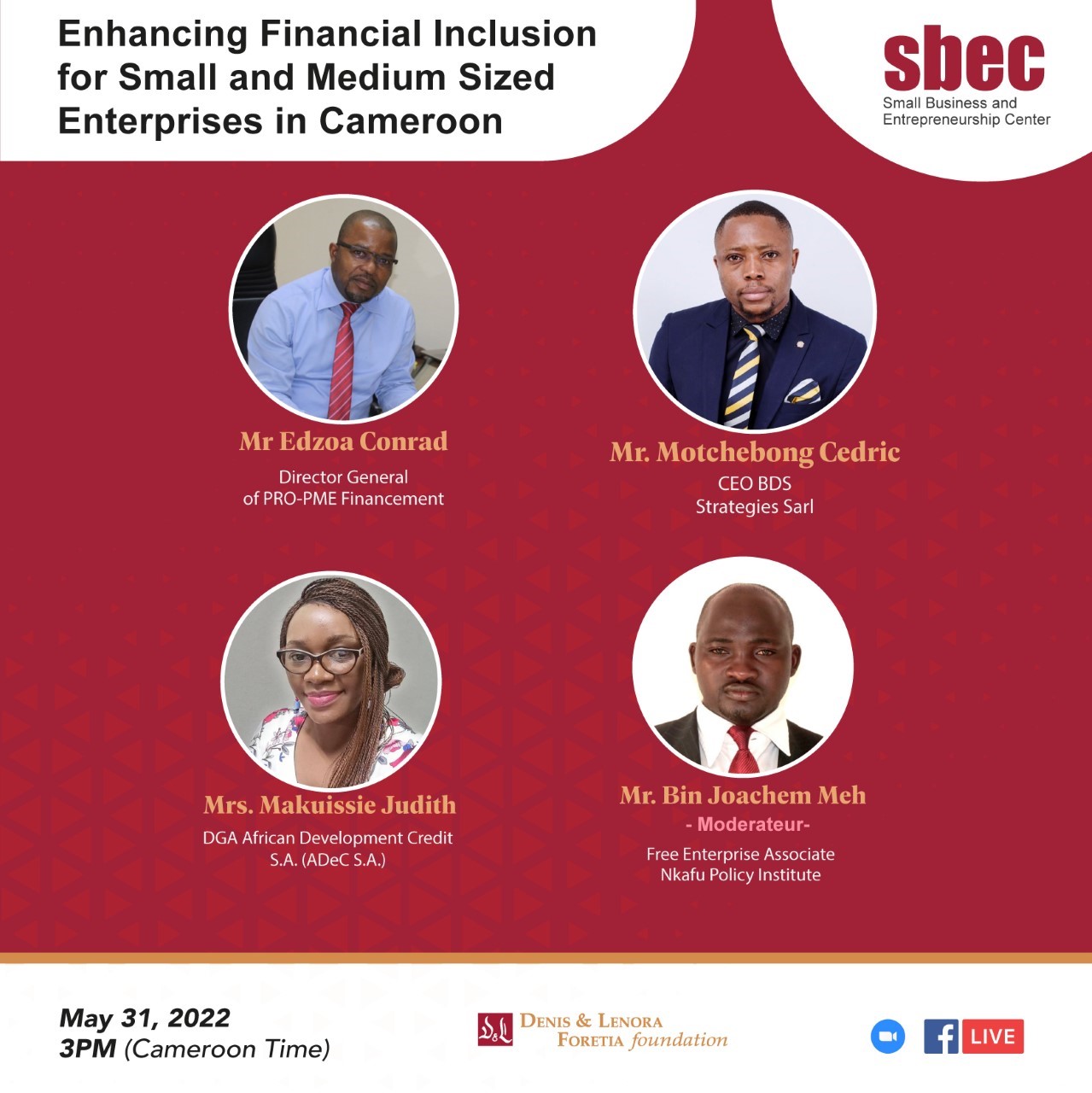 Enhancing Financial Inclusion for Small and Medium Sized Enterprises in Cameroon