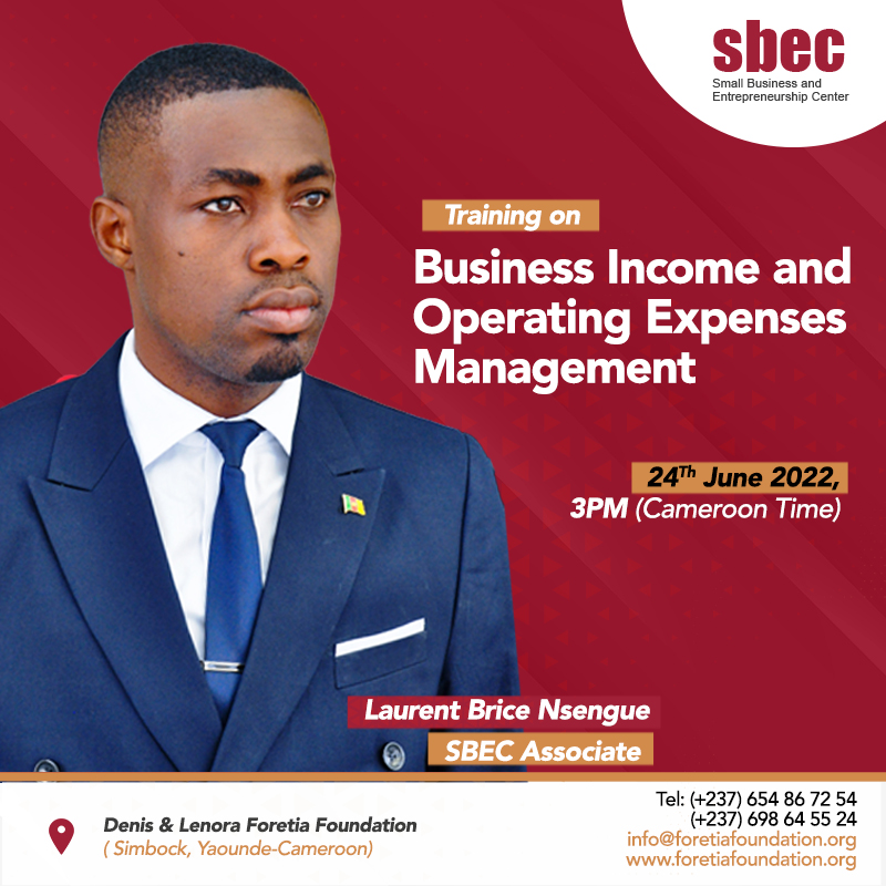 Business Income and Operating Expenses Management C