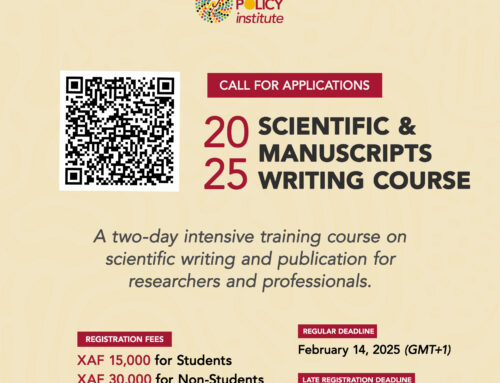 CALL FOR APPLICATION : 2025 Scientific and Manuscripts Writing Course
