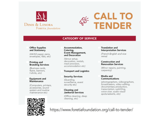 Call to tender