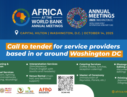 Call to Tender for Service providers based in or around Washington DC