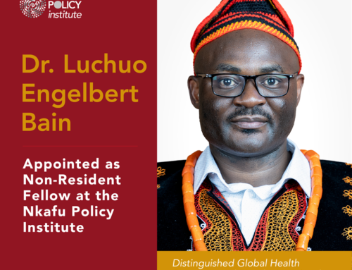 Nkafu Policy Institute Appoints Dr. Luchuo Engelbert Bain as Non-Resident Fellow